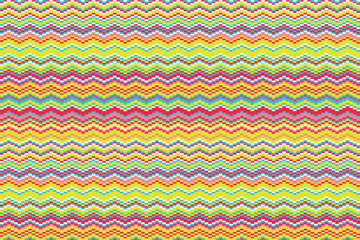 Seamless geometric tribal triangle hand drawn background pattern in vector