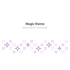 Magic theme, festive event