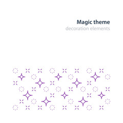 Magic theme, festive event