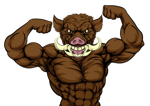 Boar Hog Mascot