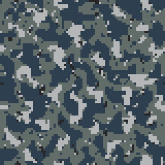 Fototapeta premium Military Camouflage Textile Pattern