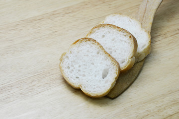 bread stick on wood table