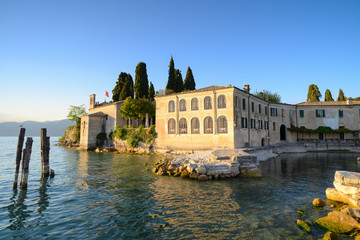 Naklejka premium Punta Saint Vigilio, Lake Garda, Gardasee, Italy