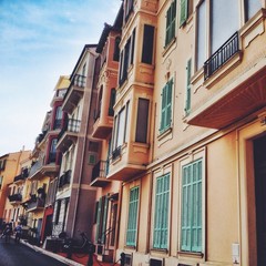 Fototapeta na wymiar Monaco streets