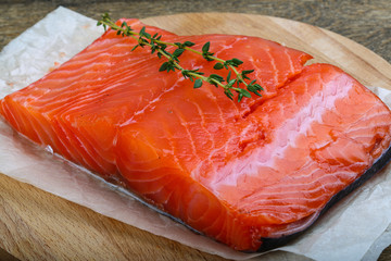 Salmon fillet