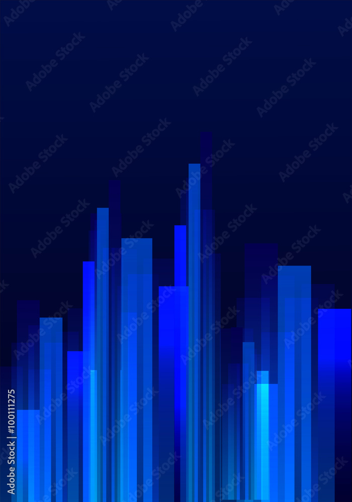 Poster abstract a background with stripes and glowing lines.vector