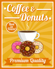 Coffee & Donuts Poster