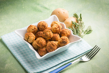 potatoes meatballs