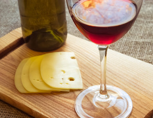 Glass of wine