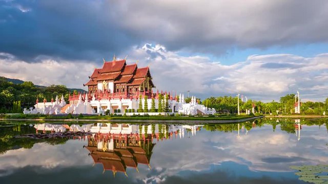 Chiang Mai, Thailand at Royal Flora Ratchaphruek Park.
