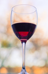 Glass of wine