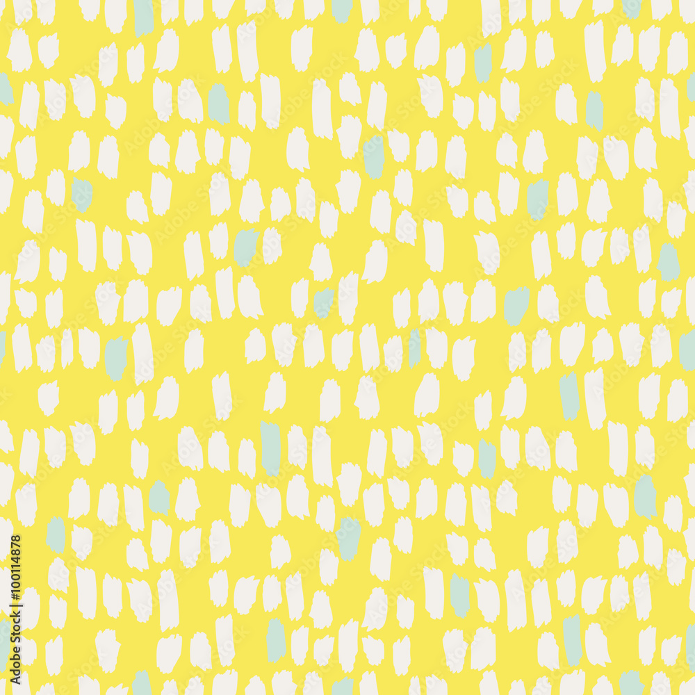 Poster hand drawn abstract seamless pattern