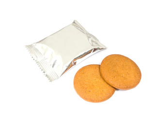 cookies and foil package