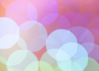 Abstract christmas lights , background bokeh circles for Christmas background..