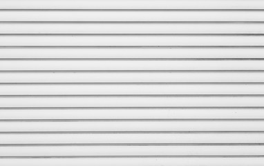 White corrugated metal background and texture surface.