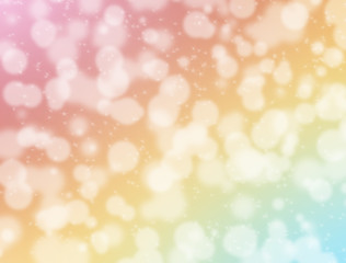 colorful bokeh blur background