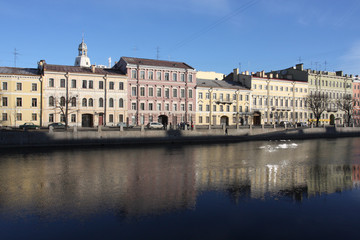Fototapeta na wymiar Saint Petersburg, Russia, General view of the city
