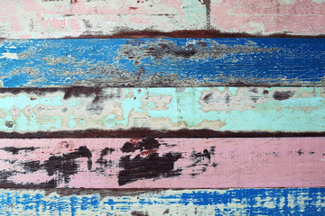Fototapeta na wymiar grunge wooden panels as background.