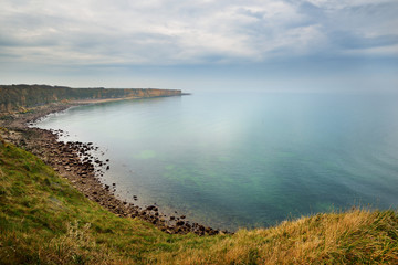 Pointe du Hoc, cape Hoc. D-day, Nrmandy, France