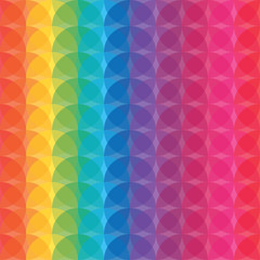 Seamless decorative vector background with abstract geometric pattern