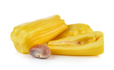 jack fruit on white background
