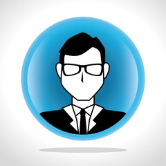 Businessman icon profile