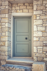Obraz na płótnie Canvas Rustic Building Door