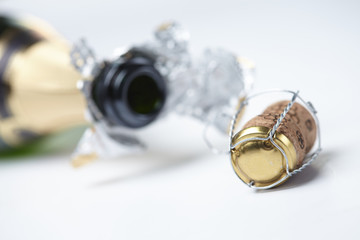 bottle of champagne