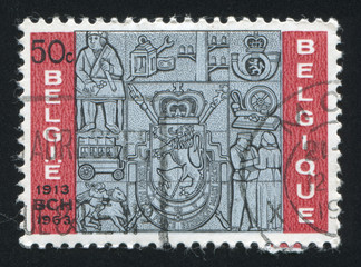 Belgium stamp