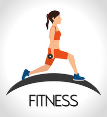 Gym and fitness lifestyle 