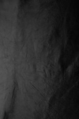 Fototapeta premium Black leather square background, leather texture.