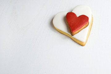Heart shaped cookies