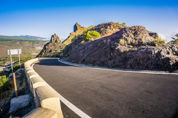 Landschaft Teide, TF-21, Teneriffa