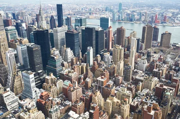 Cityscape view of Manhattan