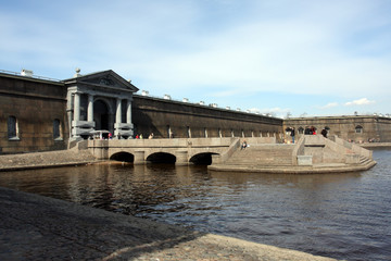 Fototapeta na wymiar Peter and Paul fortress, St. Petersburg