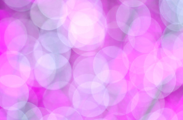 defocused bokeh lights