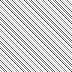 Gardinen Nahtloses Muster mit diagonalen Streifen. Geometrischer klassischer schwarzer und weißer dünner Linienhintergrund. © YoPixArt