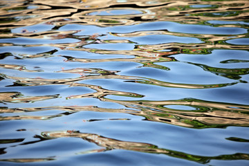 abstract of water reflection