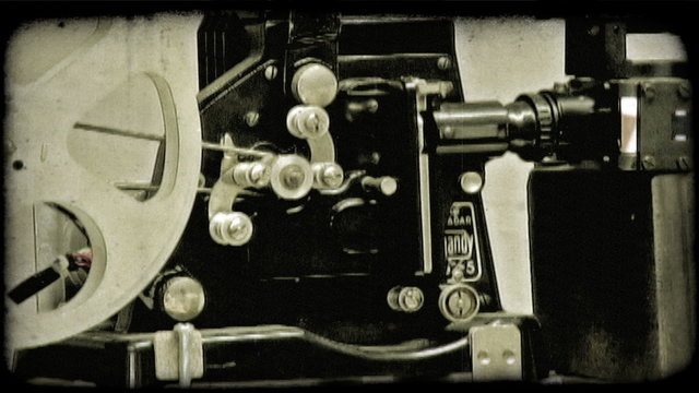 Film Camera 2. Vintage stylized video clip.