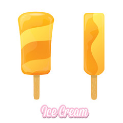 vector illustration of tasty ice cream 