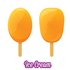 vector illustration of tasty ice cream 