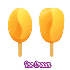 vector illustration of tasty ice cream 