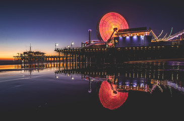 Obraz premium Santa Monica Pier, California