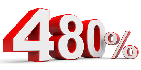 Discount 480 percent off.