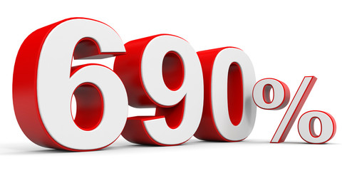 Discount 690 percent off.