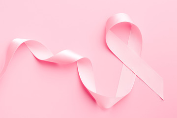 pink ribbon breast cancer