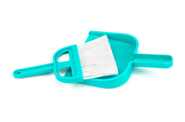 cleaning set isolated on white background