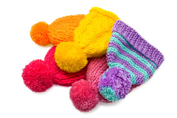 вязаные шапки