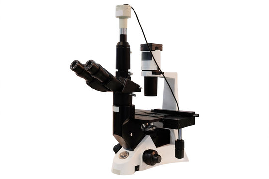 Image of the professional medical laboratory microscope