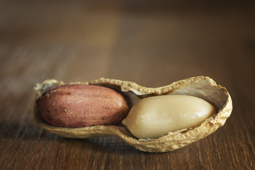 Peanut on a table